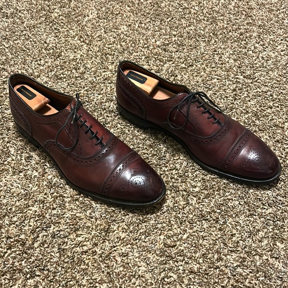 ‼️SOLD‼️ Allen Edmonds Oxblood Strand Dress Shoes 12D - Picture 5 of 6